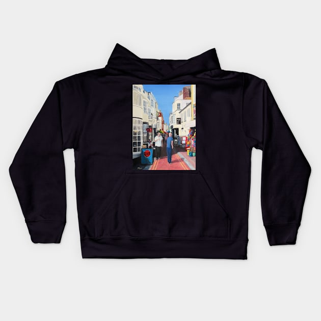 A Weymouth Street Kids Hoodie by richardpaul